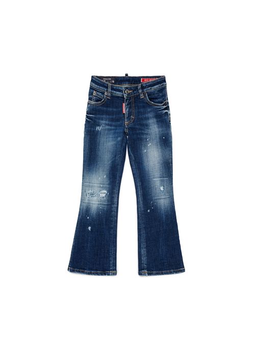 Jeans, bambina, logato.